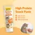 GimCat Snack Paste High Protein mit Huhn & Katzenminze. High Protein Snack Paste: Mehr Protein, mehr Genuss, mehr Schleckspaß. Made in Germany. Katze leckt Paste aus Tube.