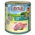MAC's Lamm & Ente, 70% Fleischanteil, Getreidefrei, Made in Germany. Conservă cu carne de miel și rață, fără soia, fără coloranți, imagine cu carne crudă, oaie și rață.