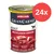 Animonda GranCarno Adult Multifleisch-Cocktail, 24x Dose, mit leckerer Rinderbrühe, 100% frische Zutaten, ohne Getreide und Gluten, Made in Germany.