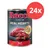 Rocco Real Hearts Rind mit ganzen Hühnerherzen, 400g Dose. Packungseinheit: 24x.