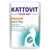 Kattovit Feline Diet Gastro с пуйка и ориз. Видим текст на немски: Magen-Darm, Bauchspeicheldrüse, fettarm und leicht verdaulich, hoher Elektrolytgehalt. Силует на котка.