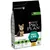 Purina Pro Plan Small & Mini Puppy OPTISTART torrfoder, bild på valp, text: Opti Nutrition, Superior Level of Nutrients, med kyckling, QR-kod synlig på förpackningen.