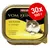 animonda Vom Feinsten SENIOR mit Geflügel, 30×100 г. На упаковке изображена кошка и текст на нескольких языках о содержании птицы.