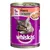 Whiskas kattenvoer blik, 1+ Jahre, mit Herz in Terrine. Afbeelding van grijze kat en stukjes terrine op bord. Tekst: 100% komplett & ausgewogen, zonder kunstmatige aroma’s, kleur- of conserveermiddelen.