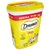 Dreamies Mega Tub 350 grams with delicious cheese, soft inside and crunchy outside, contains vitamins and minerals, only 2 kcal per treat, claw resistant tub.