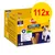 Boîte Pedigree Dentastix Daily Oral Care, méga pack x56 pour chiens 5–10 kg, pastille jaune avec texte rouge '112x', informations en allemand visibles sur l'emballage. Boîte Pedigree Dentastix Daily Oral Care, méga pack x56 pour chiens 5–10 kg, pastille jaune avec texte rouge '112x', informations en allemand visibles sur l'emballage.
