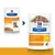Changement d’emballage : sachets Hill’s Prescription Diet Urinary Care c/d Multicare with Chicken, ancien et nouveau design visibles, texte en anglais sur le nouvel emballage.