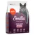Smilla SPECIAL NEEDS INDOOR kattefoder, POULTRY, 4 kg. Synlig tekst: adapted fat & energy content, omega fatty acids, contains taurine, yucca schidigera, made in Germany.