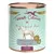Boîte Terra Canis pour chien, texte visible : GETREIDEFREI, Pferd mit Steckrübe, Fenchel & Salbei, 100 % Natur, Horse with swede, fennel & sage. Illustration de cheval.