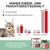 Primerjava hranilnih vrednosti: Schesir Tuna s kozicami v želeju ima višjo vsebnost beljakovin (12 %) in vlage (85 %) kot divji plen. Priporočena prehrana za mačke.