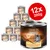 Wild Freedom Kitten Wide Country Chicken with Veal, 12 x 200g cans, 100% grain-free recipe visible on label. Image shows stacked tins and large red circle with '12x 200g'. Wild Freedom Kitten Wide Country Chicken with Veal, 12 x 200g cans, 100% grain-free recipe visible on label. Image shows stacked tins and large red circle with '12x 200g'.