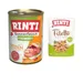 6 x 400g RINTI Wet Dog Food + 100g RINTI Wet Dog Food Free! * - Chicken Senior (6 x 400g) + Duck with Vegetables Filetto in Jelly (100g)
