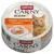 Animonda Carny Ocean hvid tun og rejer. Supplerende foder til katte, dåse med billede af produkt og kat.