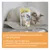 GimCat Käse Rollis, sachet de friandises pour chat avec morceaux jaunes visibles. Texte en allemand : vitamines et taurine pour le bien-être, la fonction cardiaque et la vue.