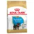 Confezione Royal Canin Puppy Yorkshire Terrier con immagine di un cucciolo, testo visibile: 'Yorkshire Terrier', dettagli crocchette e alcune informazioni in inglese sulla salute del cane.