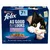 Mixed selection in jelly for cats aged 7+ years, 12 pouches with beef, salmon, chicken and tuna. Pouches are recyclable.