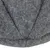 Close-up of grey felt material with visible seams, possibly part of a pet product.