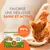 Favorise une vieillesse saine et active, 99 % protéines animales*, IAMS Land Collection in Jelly pour chats 7+ ans, 12x85g. *Sur le total de protéines. Texte en anglais sur l’emballage.