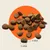 Dry pet food pieces shown with dimensions of 9 millimetres wide and 4 millimetres thick.