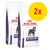 2 sacs de croquettes Royal Canin Expert Neutered Adult Large Dogs L, illustration de chien sur l’emballage, texte visible : NEUTERED ADULT, EXPERT, LARGE DOGS, 2x en jaune