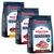 Rocco Mealtime Complete Dog Food, visible flavours include Lamb and Chicken, grain free recipe, 70% animal ingredients, rich in fresh lamb, 1kg bags shown.