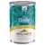 Lattina Almo Nature Daily per cane adulto, con tacchino. Testo visibile: 'almo nature', 'Daily', 'Adult Dog', 'con tacchino', 'owned by the animals'.