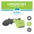 Herramienta Furminator Undercoat deShedding Tool, tamaño S 4,5–9 kg, para pelo largo. Texto visible: WEEKLY, remove loose undercoat hair from shedding (with regular use).