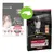 Due confezioni di PURINA PRO PLAN Medium Adult Sensitive Skin, una vecchia e una nuova, entrambe con immagini di cani e testo visibile: ricco in salmone, high protein, adult 1+.