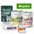 Mixpaket Wolf of Wilderness: Mediterranean Coastlines, Green Fields, Stony Creek, Wild Hills, Wide Acres. Synliga texter: 100 % grain-free recipe, triple taste, adult, mini, 400 g.