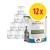 12 lattine Almo Nature HFC Natural tonno skipjack e merluzzo, ricetta senza glutine, immagine di cane sulla confezione, testo multilingue visibile sull'etichetta. 12 lattine Almo Nature HFC Natural tonno skipjack e merluzzo, ricetta senza glutine, immagine di cane sulla confezione, testo multilingue visibile sull'etichetta.