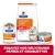 Hill's Prescription Diet Urinary Care c/d multicare stress pour chats, sachet, sac et boîte visibles. Texte : Essayez nos délicieuses pâtées et croquettes.