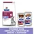 Hill's Prescription Diet Digestive Care i/d low fat сухой и влажный корм для собак, упаковка и две консервные банки. Текст на нидерландском: PROBEER ONZE HEERLIJKE VARIANTEN IN DROOG- & NATVOER.