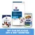 Hill's Prescription Diet Food Sensitivities d/d dry food, wet food tin, and Hypoallergenic Treats for dogs. Text: Try our delicious dry & wet varieties.