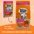 Barking Heads Big Foot chicken pet food packaging update, highlighting more tasty and tailored recipe for large adult dogs over 25kg. Text: 'Still barking mad about dogs!'