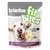 Briantos Fit Bites, cordero con patatas y manzana, Purely good, 150 g. El envase muestra un perro con un snack en forma de corazón y los ingredientes.