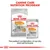 Royal Canin Coat Care dry and wet food shown with text: 'Canine Care Nutrition Program' and 'The perfect combination of our dry and wet formulas'.