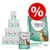 Concept for Life Sterilised Cats macskaeledel csomag: 400 g száraz táp és több 85 g-os alutasakos eledel, piros százalékos akciójelzéssel Concept for Life Sterilised Cats macskaeledel csomag: 400 g száraz táp és több 85 g-os alutasakos eledel, piros százalékos akciójelzéssel