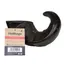 Buffalo horn treat with label showing 'Choice Cuts', 'Buffalo Horn Standard', barcode, and recycling information.