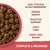 Äkta kyckling som huvudingrediens, Immunsystemets hälsa, Matsmältningsstöd, Ledvård, Spannmålsfri recept, Komplett & balanserat. Produktfunktioner för ett balanserat foder.