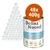 Dolina Noteci Premium, confezione da 48 lattine da 400 g ciascuna. Sulla lattina: riso bruno, basilico, carota, olio di lino. Testo in polacco: bogata w jagnięcine.
