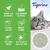Tigerino Premium. Natural clay of bentonite, ultra absorbent & efficient, extremely low-dust, immediate clumping, fast odour control, with the scent of freshly-cut grass.