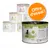 Lot de boîtes caZ finefood Senior Classic, variétés visibles : Lachs & Huhn, Rind & Kalb. Texte sur pastille orange : Offre d’essai ! Ingrédients et labels partiellement lisibles. Lot de boîtes caZ finefood Senior Classic, variétés visibles : Lachs & Huhn, Rind & Kalb. Texte sur pastille orange : Offre d’essai ! Ingrédients et labels partiellement lisibles.