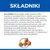 SKŁADNIKI: Kukurydza, śruta ryżowa (13%), mączka z kurczaka (21%) i indyka, jęczmień, owies, hydrolizat białka, suszone całe jajko, olej sojowy, tłuszcz zwierzęcy, siemię lniane, minerały, suszona pulpa buraczana, suszona marchew, wytłoki pomidorowe, suszona pulpa cytrusowa, olej rybi, suszony szpinak, witaminy, pierwiastki śladowe, hydrolizat chrząstki (źródło siarczanu chondroityny), hydrolizat muszli skorupiaków (źródło glukozaminy) i beta-karoten. Z naturalnym antyoksydantem (mieszane tokoferole).