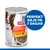 Hill's Science Plan Perfect Digestion Adult 1+ with Chicken hundmatburk, text: Perfekt bajs på 7 dagar. Produktbild med synlig innehåll och hundillustration.