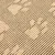 Nahaufnahme eines gestreiften Stoffmusters in Beige und Schwarz, geeignet für Produktdesign oder Materialbeschreibung.