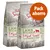 Pack ahorro de 2 sacos de pienso Purizon Single Meat Lamb with Peas, 12 kg cada uno. 65 % ingredientes animales, 35 % frutas y verduras, 0 % cereales. Para perros adultos. Texto en inglés.