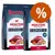 2 sacchi Rocco Mealtime Complete Dog Food Beef 12 kg, ricetta senza cereali, 70% ingredienti animali, carne di manzo fresca, offerta con simbolo percentuale arancione. 2 sacchi Rocco Mealtime Complete Dog Food Beef 12 kg, ricetta senza cereali, 70% ingredienti animali, carne di manzo fresca, offerta con simbolo percentuale arancione.
