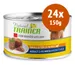 Natural Trainer Pate Small & Toy Adult 24 x 150 g - Mix: 12 x Manzo, 12 x Pollo
