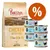 Purizon Chicken with Fish pro dospělé kočky 400 g, Cosma Nature konzervy: Chicken with Chicken Ham, Skipjack Tuna, Salmon, Tuna with Shrimps, Chicken and Tuna, Chicken Fillet, symbol procenta