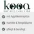 kooa. The Pet Care Line. Mit Applikatorspitze, Kamille & Ringelblume, pflegt & beruhigt.